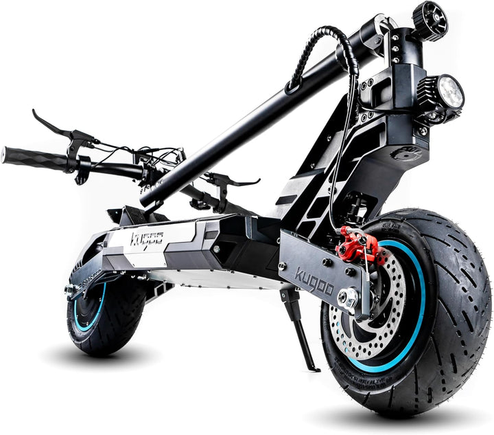 KUGOO G2 Booster, 2025 electric scooter, folding e-scooter, black electric scooter, dark grey e-scooter, Toyzinn scooters, commuter electric scooter