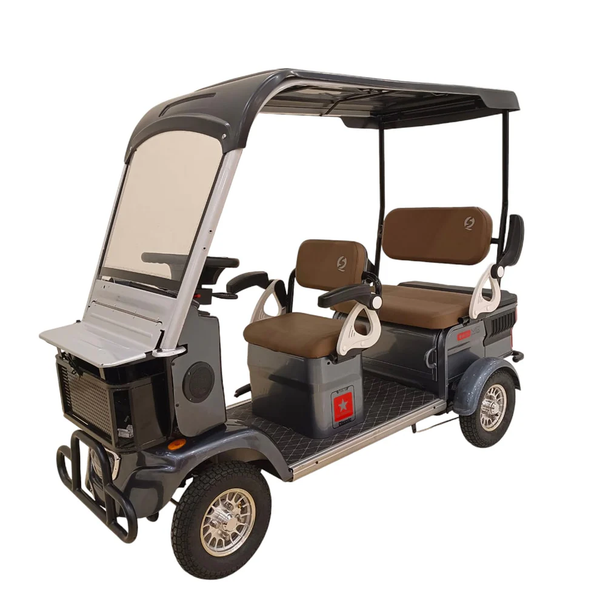 Gambol golf cart, electric golf cart, 4-wheel cart, 60V golf buggy, 20Ah electric cart, Toyzinn, eco golf cart, 3-seater ride-on, electric vehicle UAE