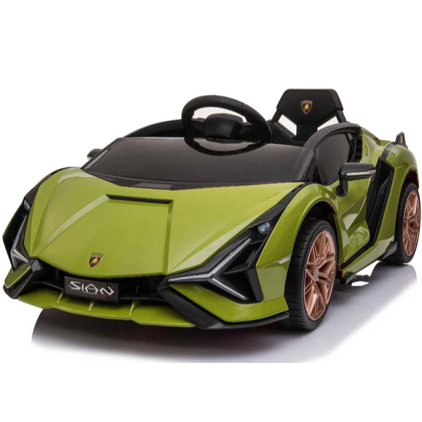 Gambol - Licensed Lamborghini Sian Electric Ride-On Kids Car - Green