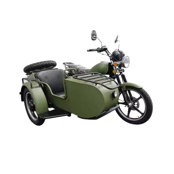 Gambol - Harley Style 200 CC Off Road Motorbike With Side By Side Car Retro Classic Motorcycle