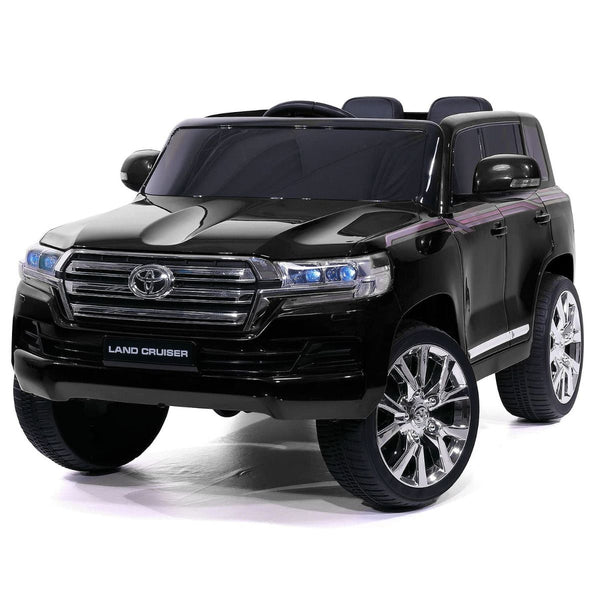Toyota Land Cruiser 12V Kids Ride-On Car - Black