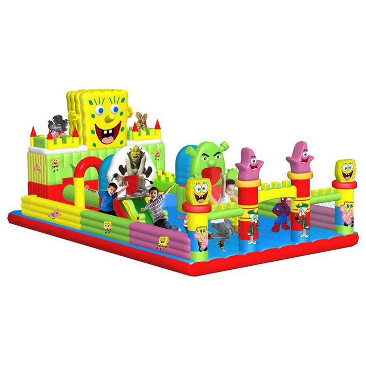 Gambol, Super Duper Cartoon, XXL bouncy castle, inflatable bounce house