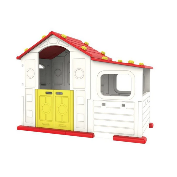 Gambol - Indoor Activity Playhouse W/ Play Cabin - Red