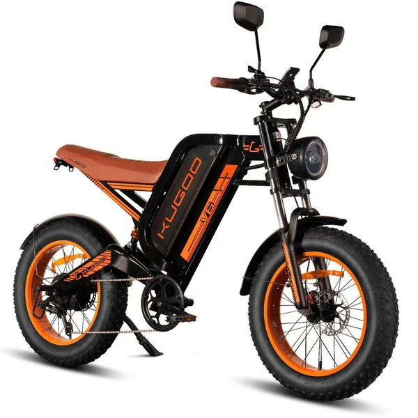 Gambol - Kugoo V6 Harley Electric Bike 48V 28Ah 1000W Dual