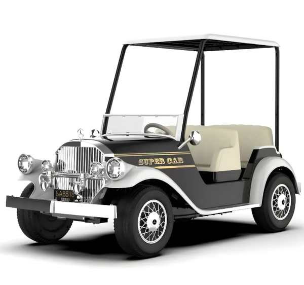 Gambol - Mercedes Vintage Ride-On Buggy 24V - Black