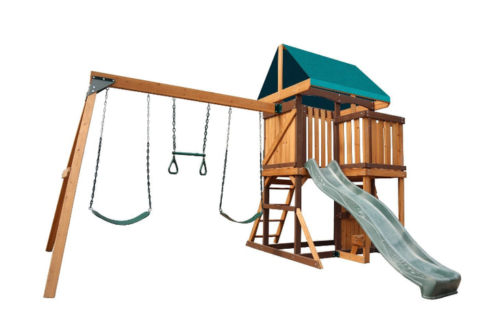 Wooden outdoor playset UAE, swing and slide set, outdoor swing set, wooden swing set, المراجيح ومجموعات اللعب’ شراء بلايست أوستن الإمارات , مجموعة ألعاب خارجية للأطفال الإمارات