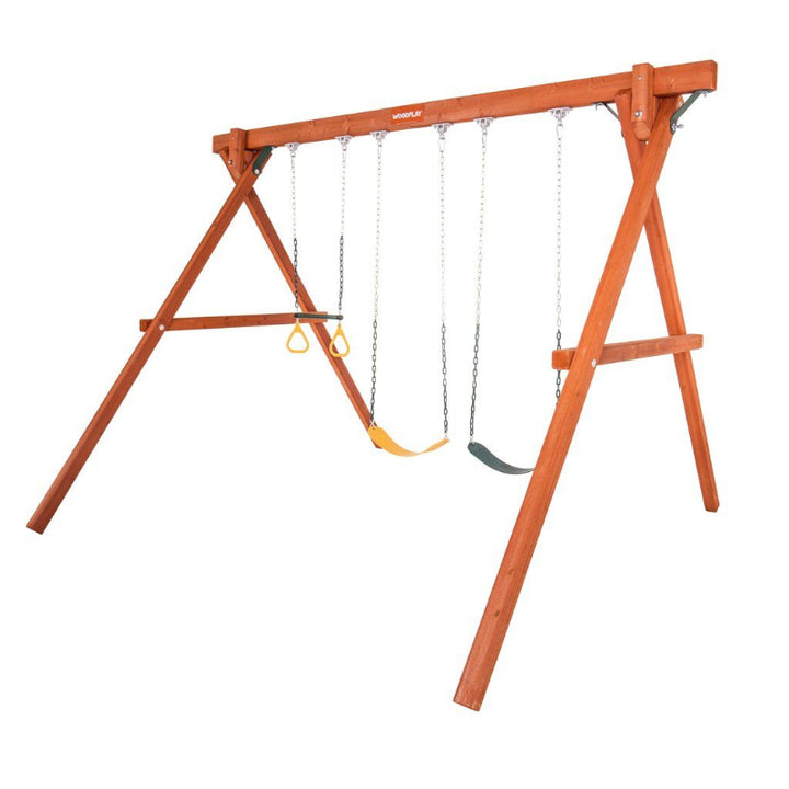 Wooden outdoor playset UAE, swing and slide set, outdoor swing set, wooden swing set, المراجيح ومجموعات اللعب’ شراء بلايست أوستن الإمارات , مجموعة ألعاب خارجية للأطفال الإمارات