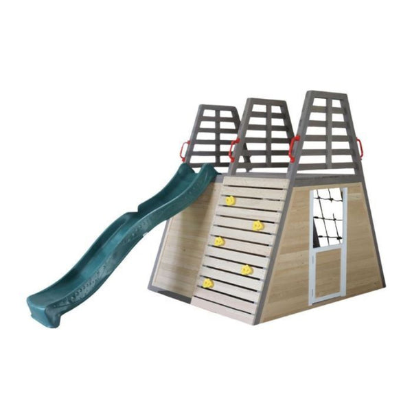 Adventure Playbox, Kids Playset, Outdoor Playset, Plastic Slide, Climbing Wall, Playground Set صندوق اللعب المغامر, ألعاب خارجية للأطفال, منزلق بلاستيكي, جدار تسلق, مجموعة لعب, ألعاب جيمبول, ألعاب الحدائق