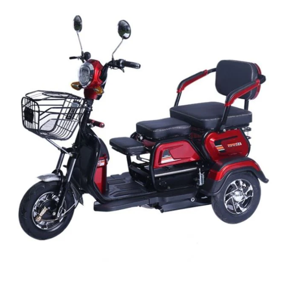 Gambol - Foldable Electric Cargo Scooter Tricycle For 3 Passengers
