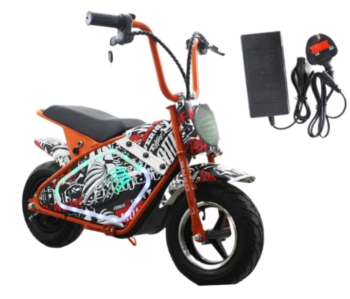 kids electric motorcycle, Gambol leaders bike, 36V kids e-bike, 250W kids dirt bike, street style electric bike, Toyzinn kids scooter, children’s e-motorcycle
