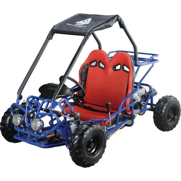 Gambol - Off Road 110cc Fuel Go Kart Buggy - Blue