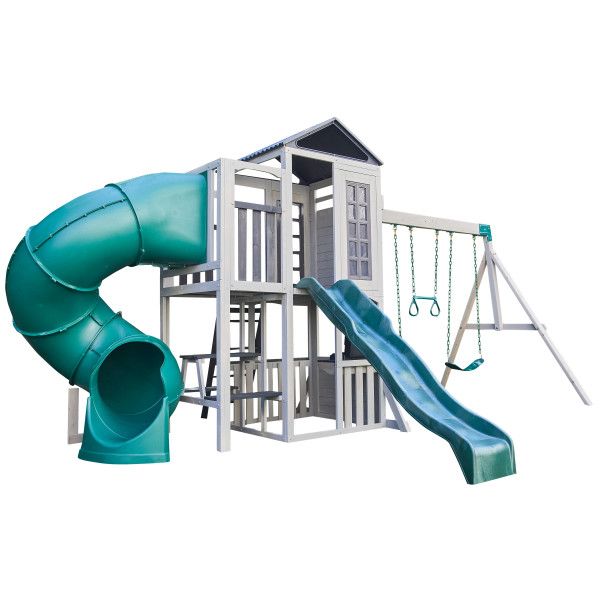 Enjoy endless play with the KidKraft Silver Sands Swing Set! Includes slide, swings & climbing wall. Ideal for backyard adventures. Shop now at Toyzinn.